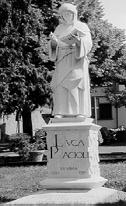 Statue of Luca Pacioli, father of modern accountancy Statue of Luca Pacioli, father of modern accountancy